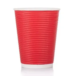 Tazas de café desechables con tapa