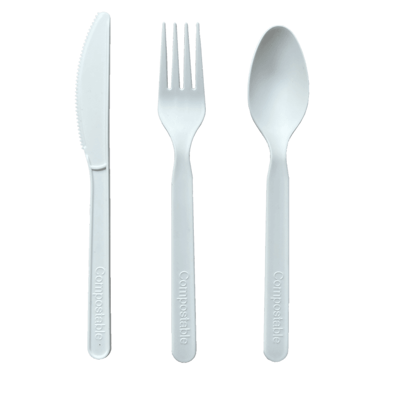 Компостируемые столовые приборы CPLA.