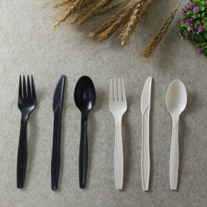 Bio-Plastik-Besteck