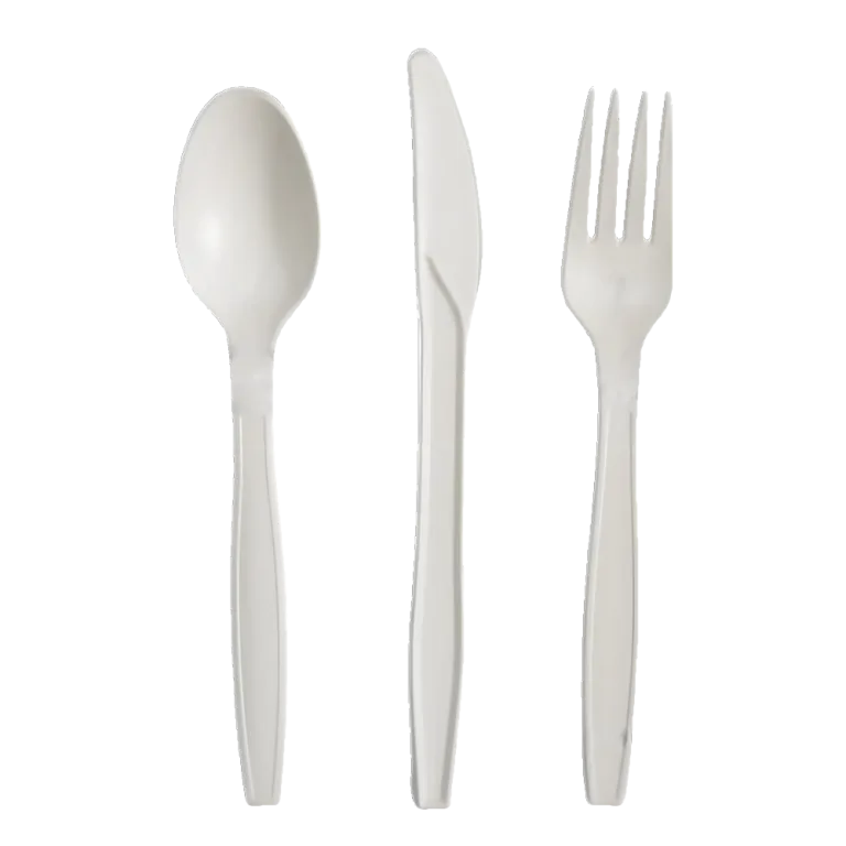 Ustensiles écologiques en amidon de maïs en gros