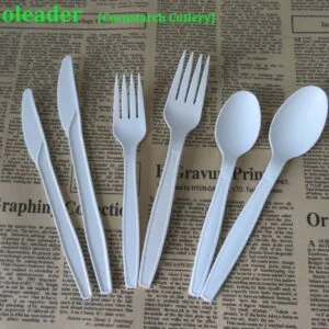Biodegradable Plastic Forks Spoons