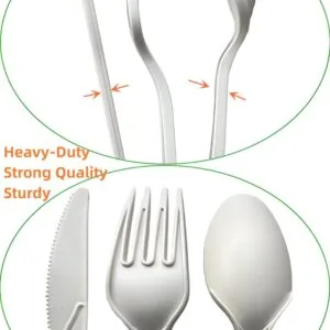 Couverts biodégradables et compostables