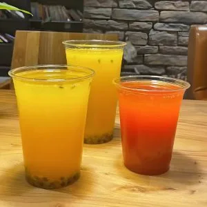 Kompostierbare PLA-Becher Klar