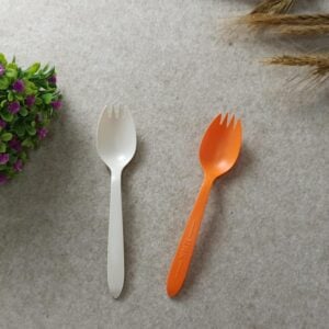 Fourchette biodégradable compostable Amidon de maïs