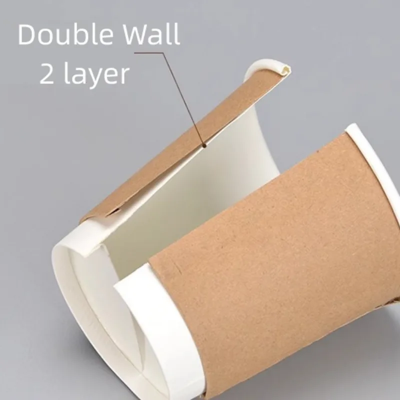 Одноразовые картонные бумажные стаканчики 2-20 фунтов