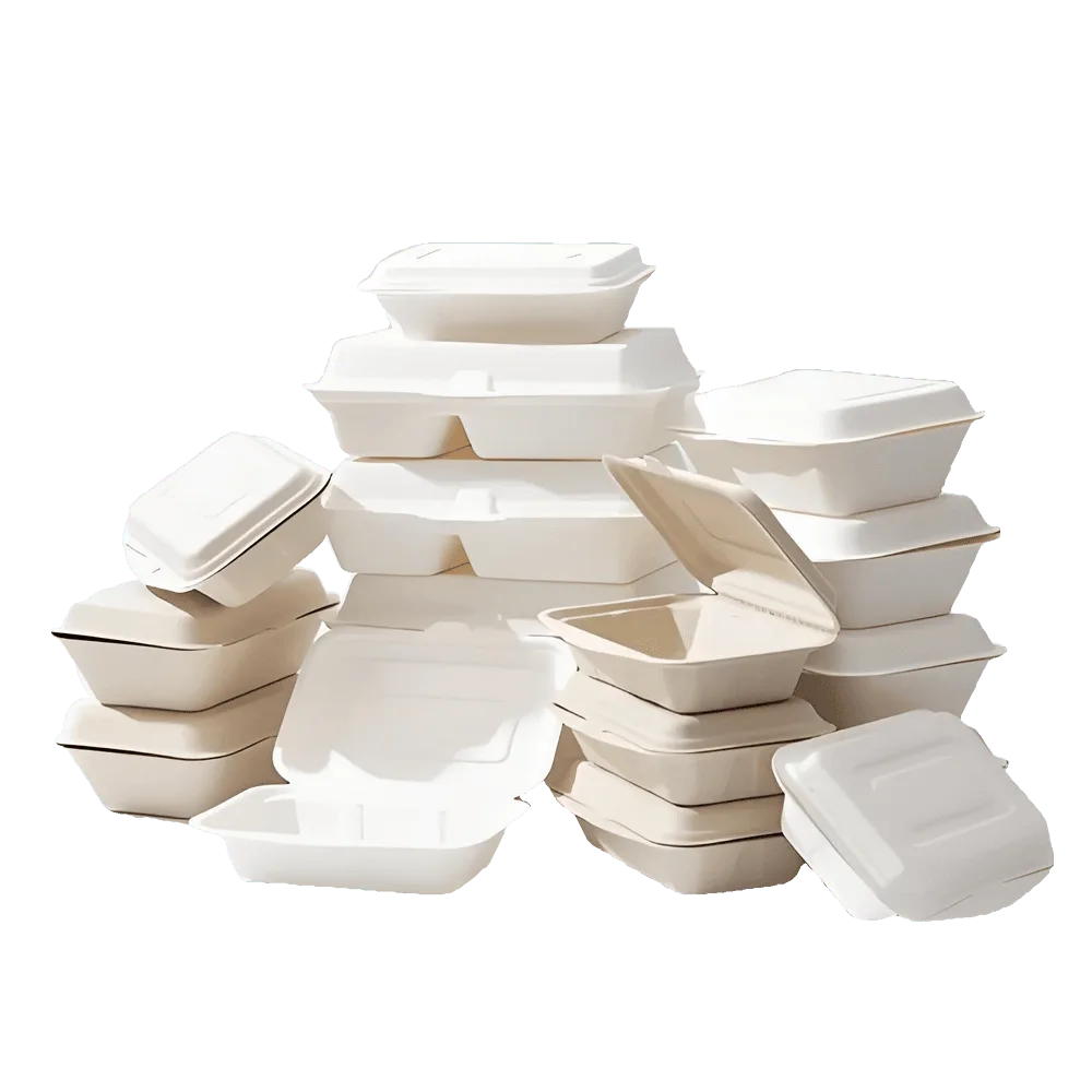 Sugarcane Bagasse Clamshell