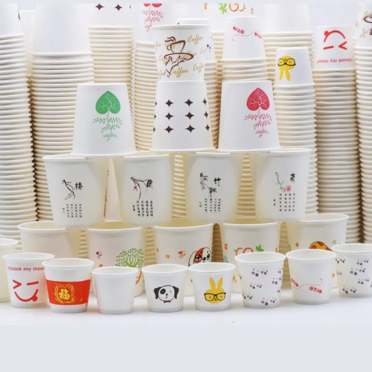 2/3/4/5 oz Small Paper Cups Cardboard