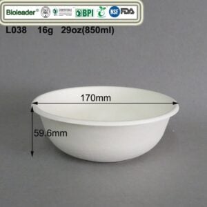 Canne à sucre compostable