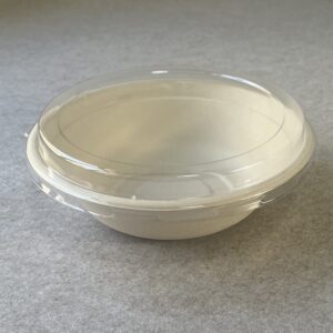 cuencos biodegradables con tapa