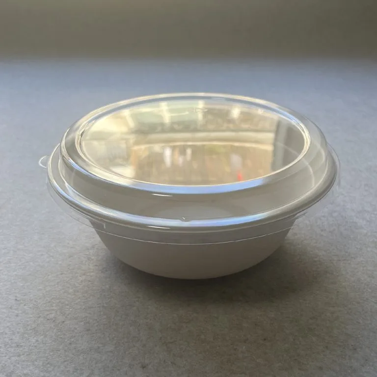 Чаша из багассы с крышкой