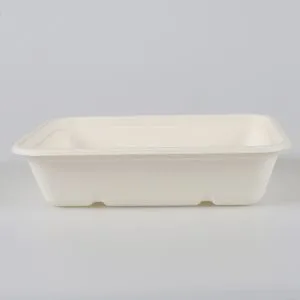Bandejas ecológicas con tapa