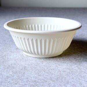 Ciotole di plastica compostabili monouso da 12 once di amido di mais