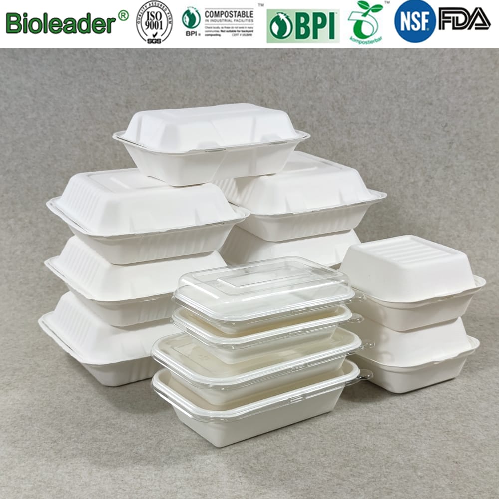 Envases biodegradables para comida para llevar al por mayor