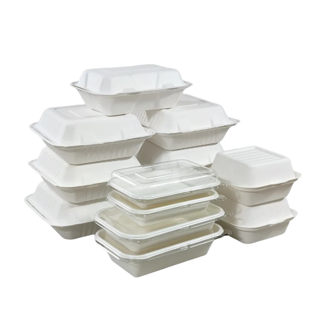 loiça de mesa biodegradável recipiente para alimentos