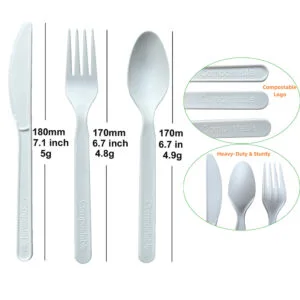 PLA Cutlery fork spoon knife