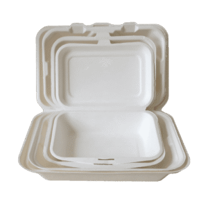 Sugarcane Bagasse Clamshell Boxes