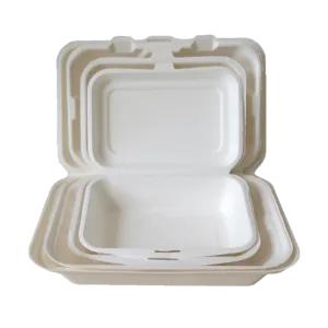 Sugarcane Bagasse Clamshell Boxes