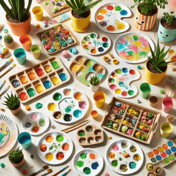 Les utilisations des petites assiettes en papier au-delà de la table à manger