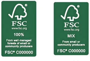 FSC Certified Paper Symbol 1