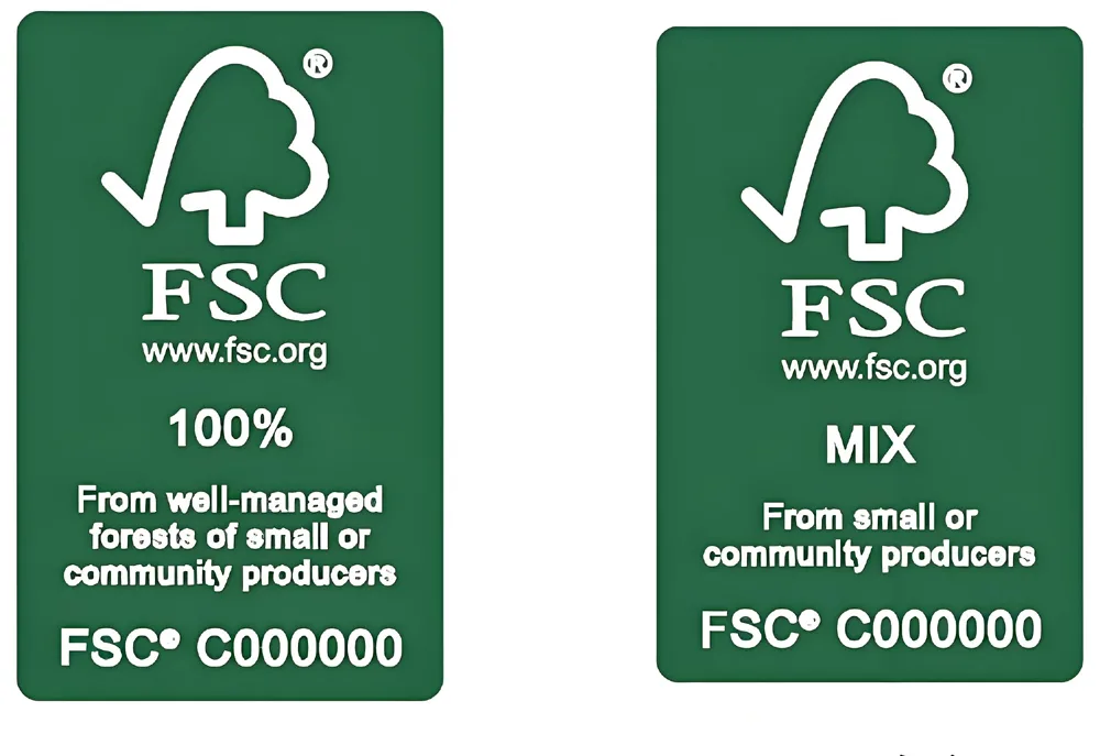 Papel certificado FSC Símbolo 1
