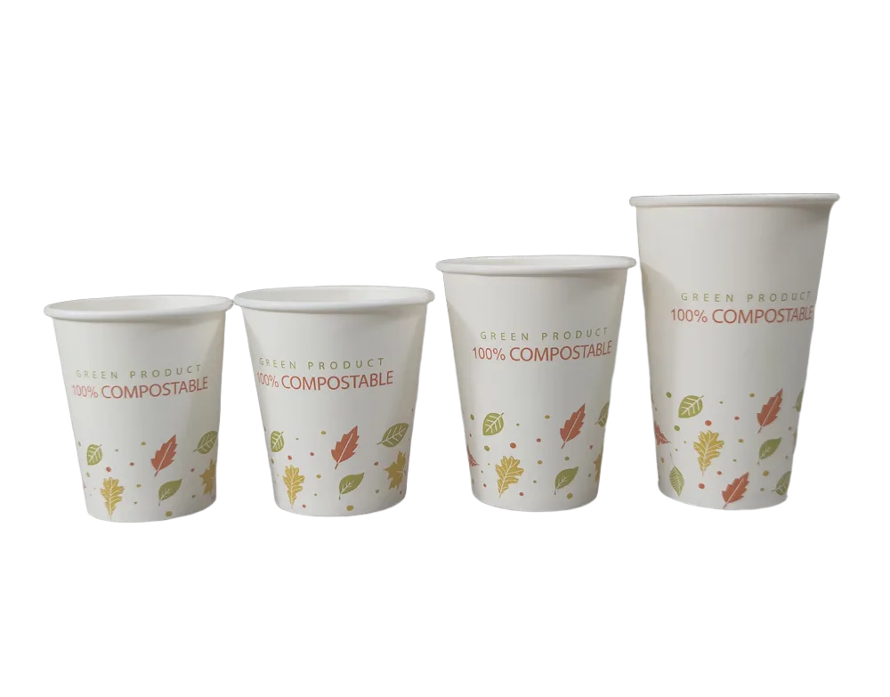 Vasos de papel con revestimiento de PLA