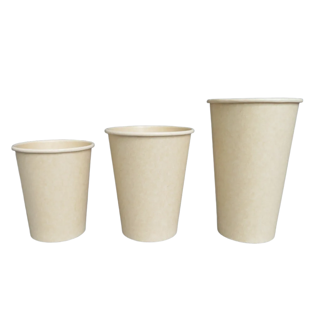 Sugarcane Paper Cups PLA Lining