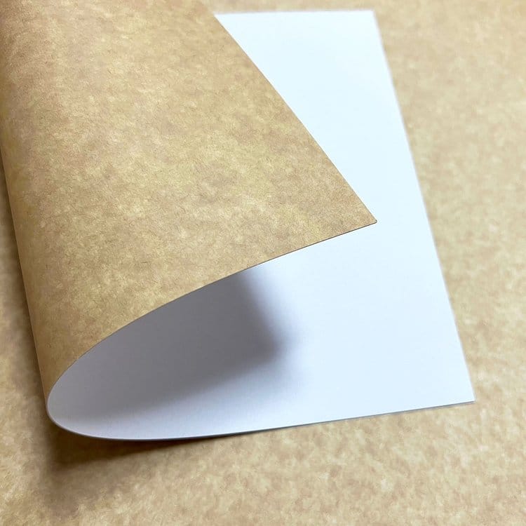 carta kraft patinata