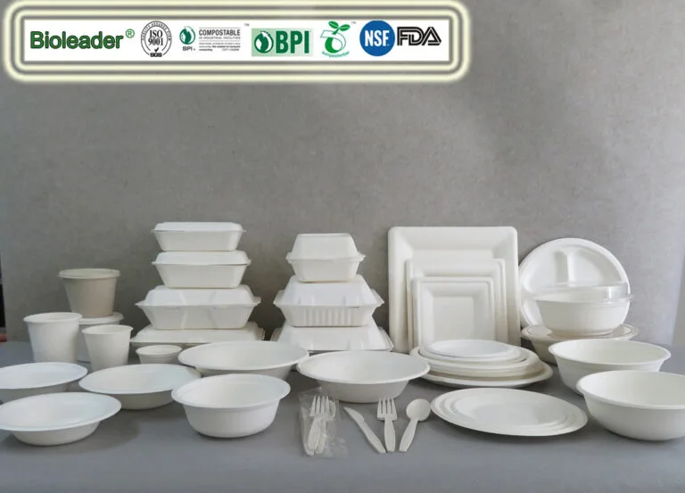 Bioleaders Sugarcane Bagasse Tableware