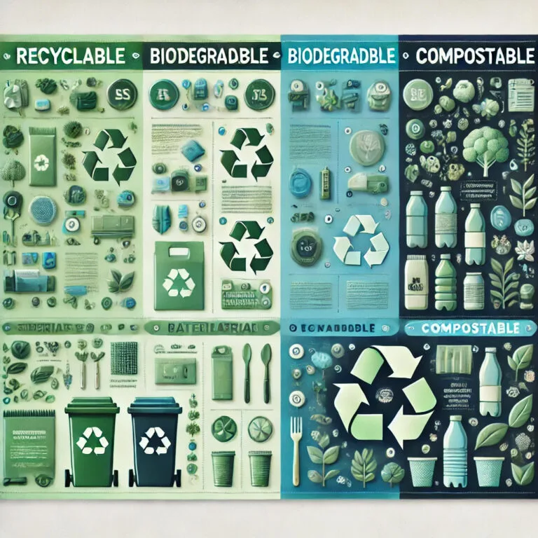 Recyclable vs. Biodegradable vs. Compostable: A Clear Guide to Eco-Friendly Packaging