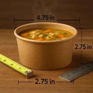 How Big Is a 12 oz Paper Bowl?