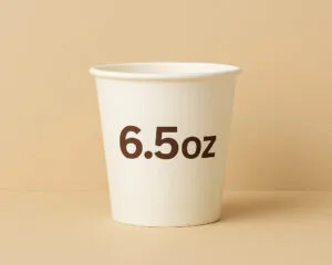 6.5oz paper cups
