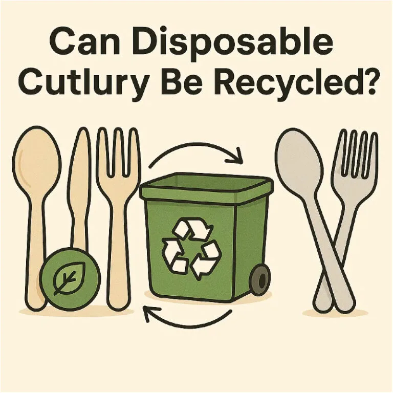 Talheres descartáveis podem ser reciclados?