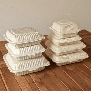 Cornstarch Clamshell Boxes