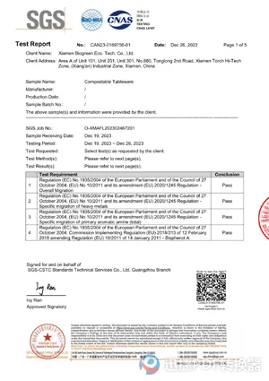 EC No 1935 2004 EU No10 2011 CPLA
