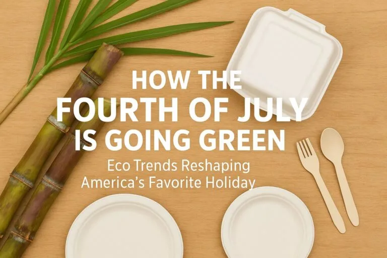 Hoe de vierde juli groen wordt Eco-trends veranderen Amerika's favoriete feestdag