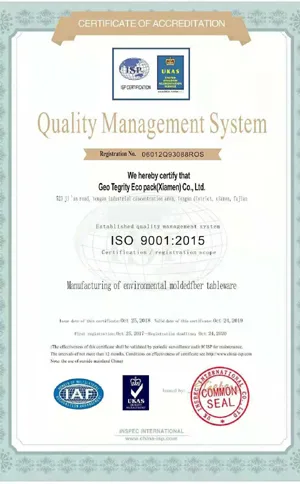 ISO 9001 2015 | Bioleader® Certificate