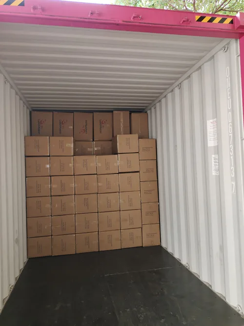 Apilados cuidadosamente