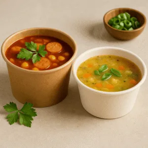 Paper Soup Bowls