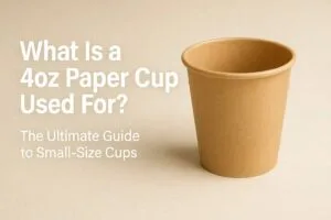 What Is a 4oz Paper Cup Used For