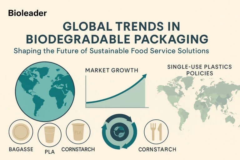 Tendências globais em embalagens biodegradáveis que moldam o futuro das soluções sustentáveis de serviços alimentares