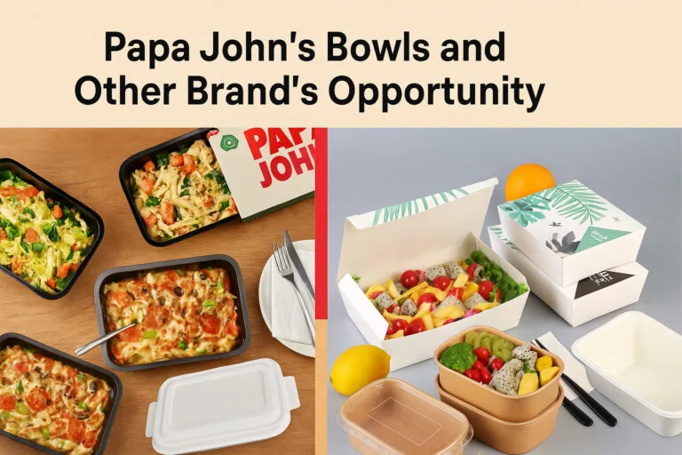 Papa Johns Bowls e outras marcas Oportunidade