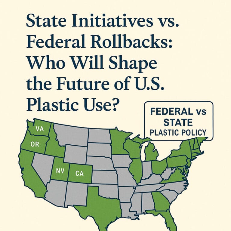 State Initiatives vs. Federal Rollbacks: Who Will Shape the Future of U.S. Plastic Use?