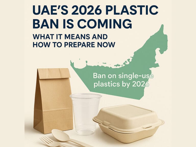 L'interdiction du plastique dans les Émirats arabes unis en 2026 est imminente : Ce que cela signifie et comment s'y préparer dès maintenant