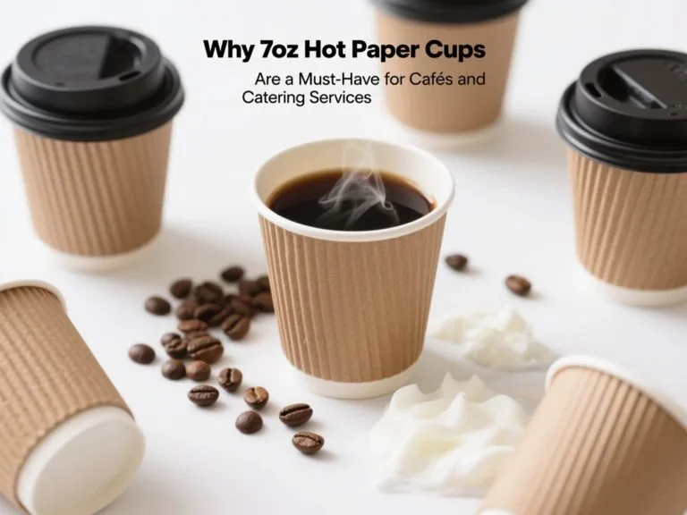 Why 7oz Hot Paper Cups Are a Must-Have for Cafés and Catering Services
