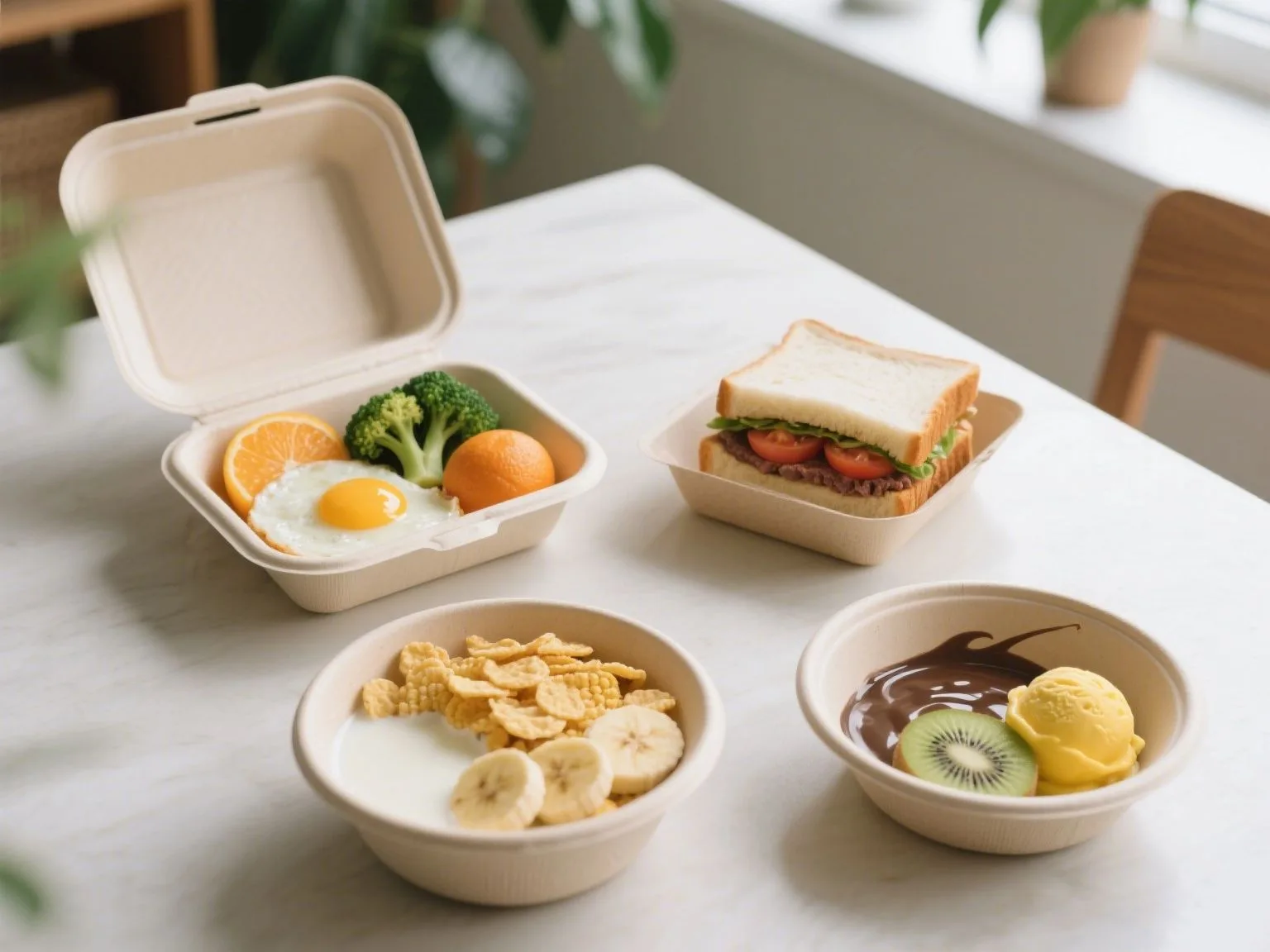 Porque é que os compradores globais estão a mudar para o bagaço A escolha inteligente para loiça de mesa sustentável no lazy