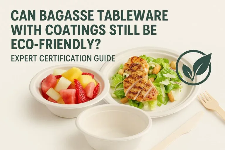 Can Bagasse Tableware with Coatings Still Be Eco-Friendly? Expert Certification Guide