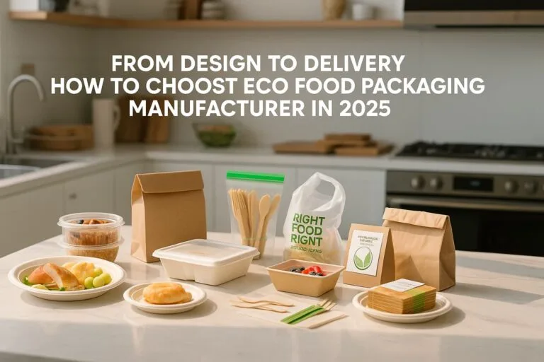 Del diseño a la entrega: Cómo elegir al fabricante de envases ecológicos para alimentos adecuado en 2025