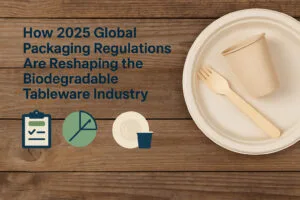 How Global Packaging Regulations in 2025–2026 Are Transforming the Biodegradable Tableware Industry