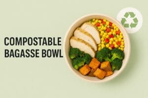 Como uma Marca de Kits de Refeição dos EUA Mudou para Tigelas de Bagaço Compostáveis e Reduziu o Desperdício em 72%