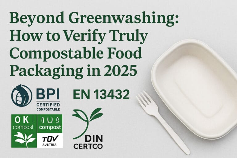 Beyond Greenwashing: How to Verify Truly Compostable Food Packaging in 2025